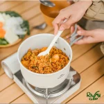 پخت یکنواخت غذا در ست قابلمه نیچرهایک مدل CNK2450CF013