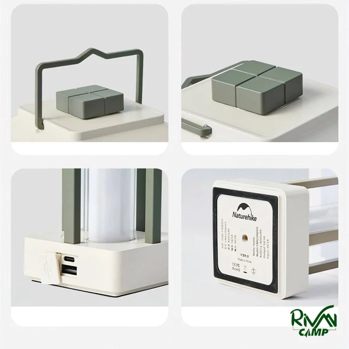 باز و بسته کردن چراغ کمپینگ نیچرهایک مدل CNH22DQ009