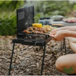 طعم وافعی غذا با اجاق زغالی تاشو نیچرهایک مدل CNK2450CF014