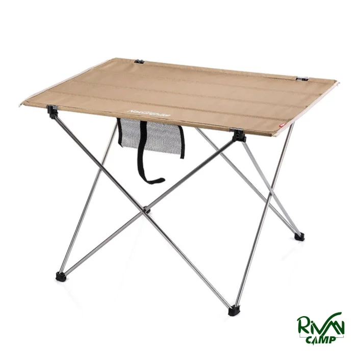 ابعاد میز تاشو آلومینیومی نیچرهایک سایز L کد NH20JJ020