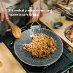 ابعاد تابه گریل سفری Naturehike CNK2550CF011