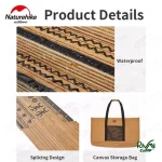 میز شش ضلعی چند لایه نیچرهایک مدل NH21JU004