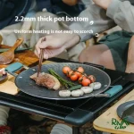 کاربرد تابه گریل سفری Naturehike CNK2550CF011