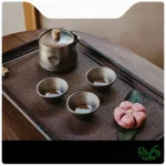 طراحی ست چای‌خوری تیتانیومی نیچرهایک مدل CNK2450CF025