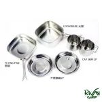 ست ظروف آشپزی استیل ۶ تکه چانوداگ مدل FX-9115-2