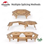 میز شش ضلعی چند لایه نیچرهایک مدل NH21JU004