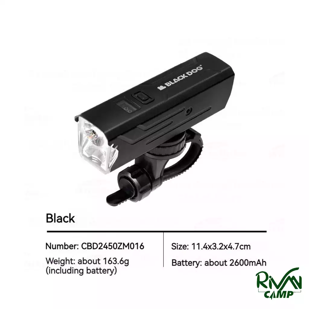 BLACKDOG Outdoor Bike Headlight CBD2450ZM015-2 چراغ جلو دوچرخه نیچرهایک مدل CBD2450ZM015