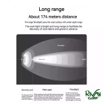 چراغ‌ جلو دوچرخه نیچرهایک مدل CBD2450ZM015