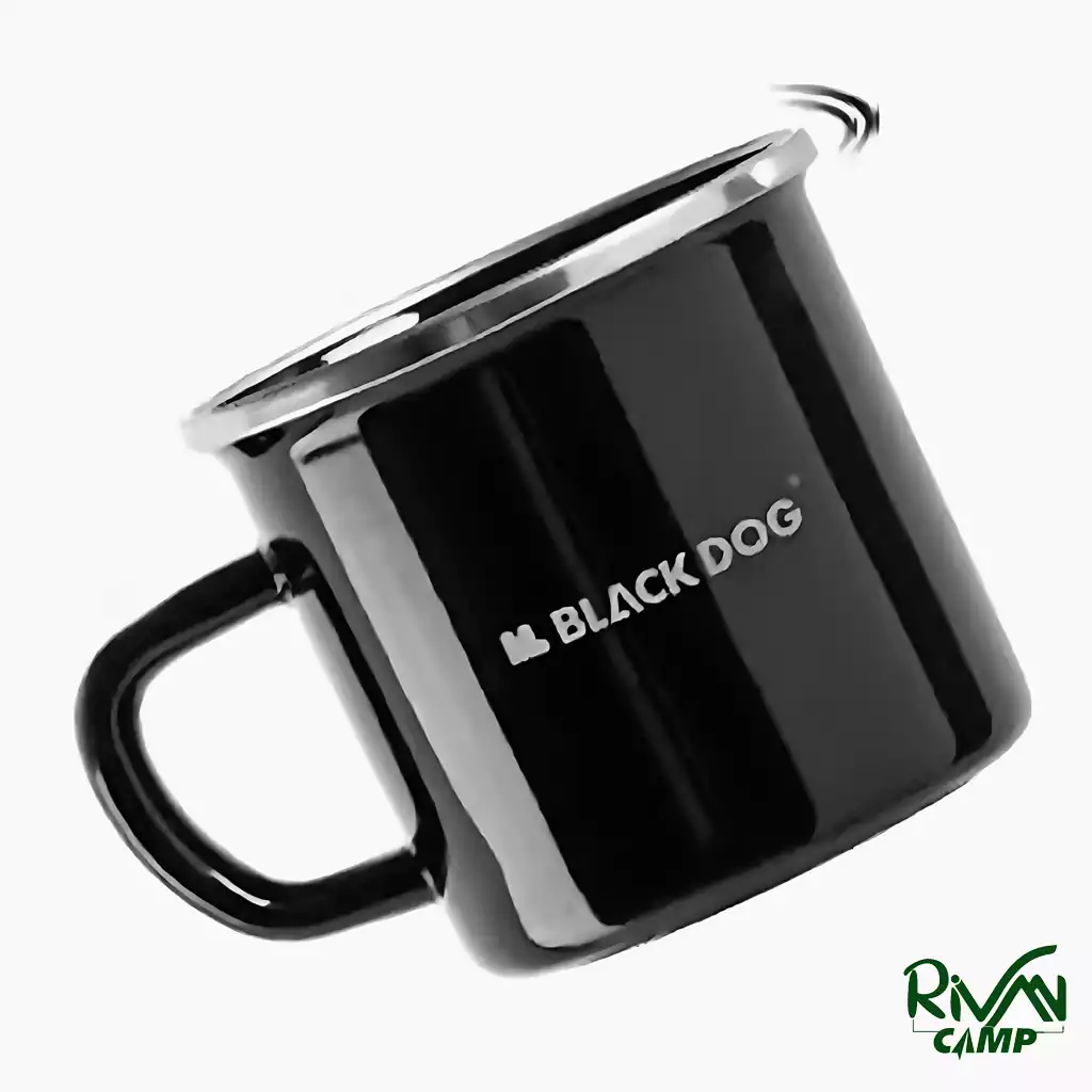 BLACKDOG Premium Black Cup CBD2450CF018-5 لیوان مینای غلیظ بلک داگ مدل CBD2450CF018