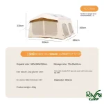 چادر بادی چانوداگ مدل Air 13.2 با دید 360 درجه