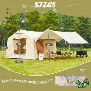 چادر بادی سایبان دار برند چانوداگ مدل برزنتی