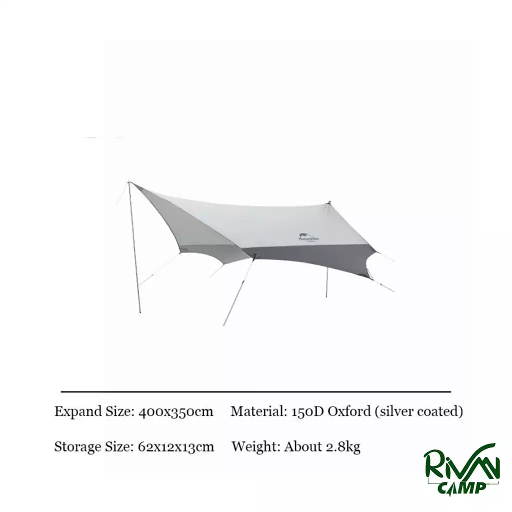 FLYSHEET NATUREHIKE NH22ZP009-1 سایبان نیچرهایک مدل NH22ZP009