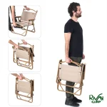 ابعاد صندلی تاشو MW02 نیچرهایک مدل NH19Y002-D