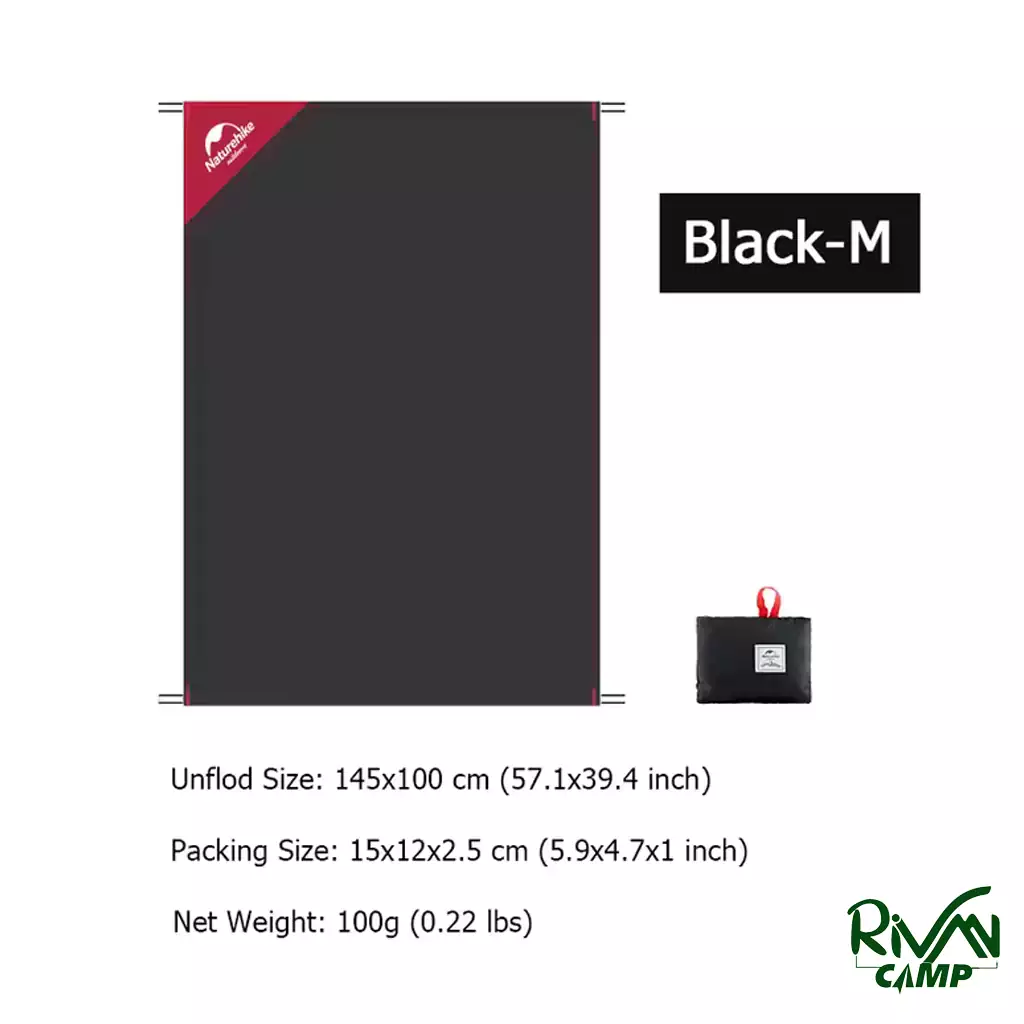 Naturehike NH17D050-B Lightweight Mat M-6 زیرانداز نیچرهایک کمحجم مدل NH17D050-B