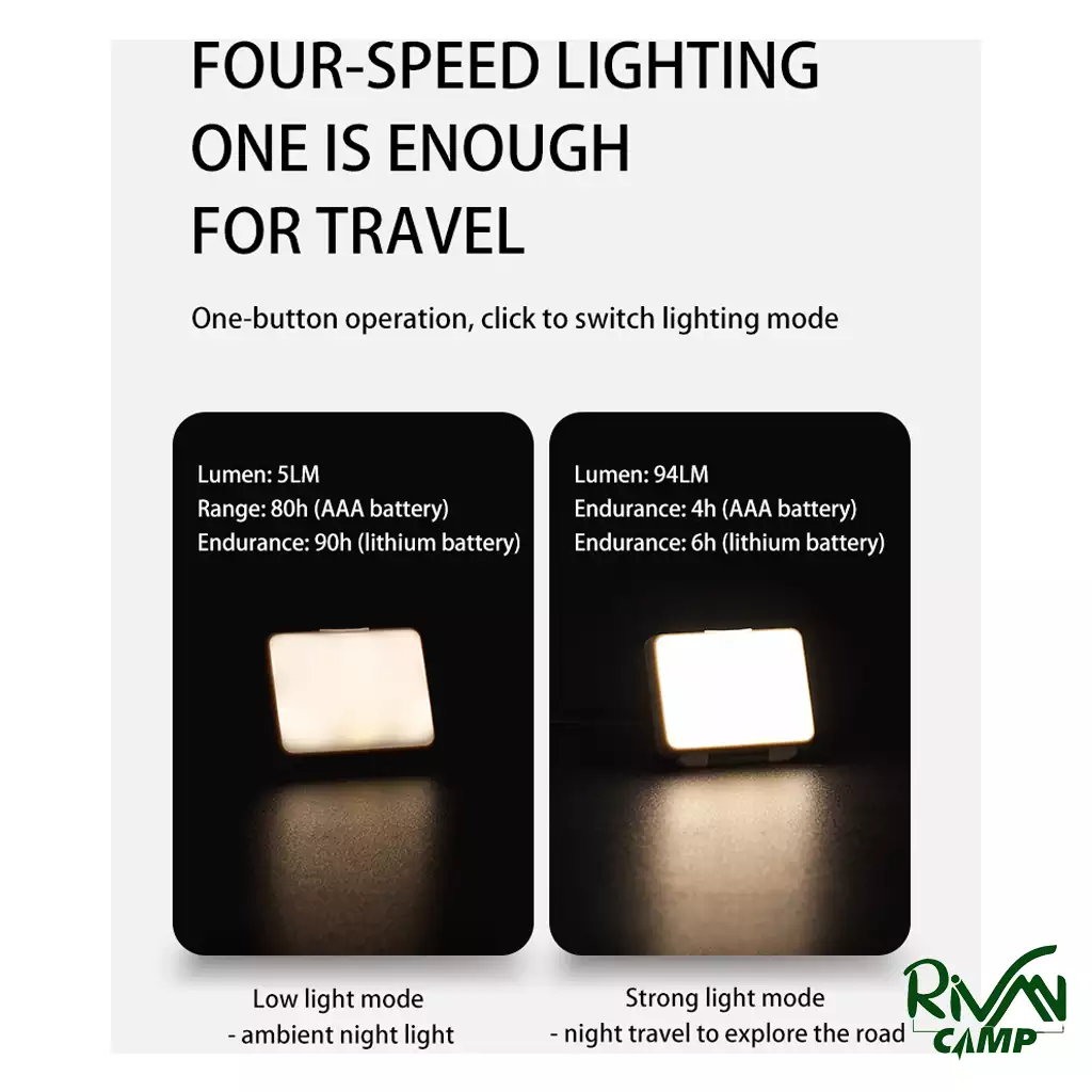 naturehike Magnetic camp lamp CNH22DQ022-3 باتری هدلامپ یدکی لیتیومی نیچرهایک مدل CNH22DQ022