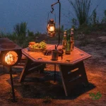 میز شش ضلعی چند لایه نیچرهایک مدل NH21JU004