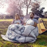 طرح کیسه خواب دونفره نیچرهایک مدل NH21MSD06 DBL250