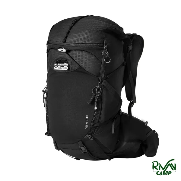 کوله‌پشتی ۴۰ لیتری نیچرهایک مدل CNK2450XB016 رنگ مشکی