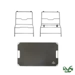 طراحی میز تاشو هیزم نیچرهایک مدل NH22JU023