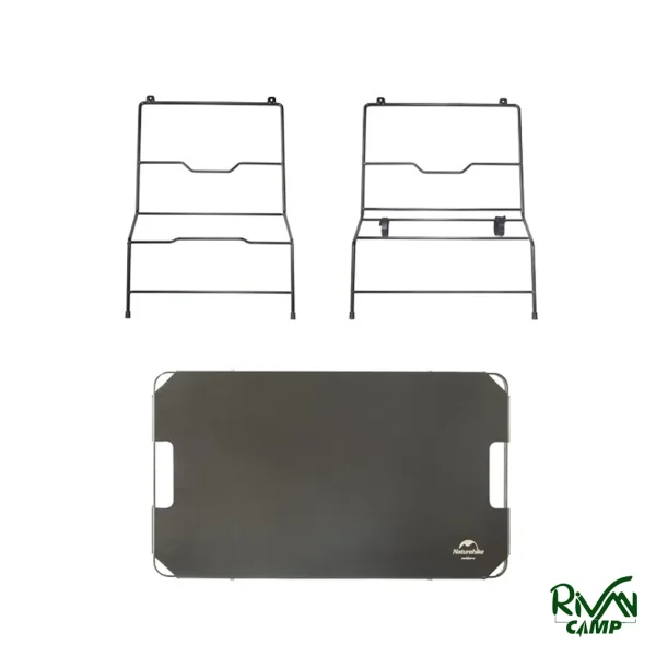 طراحی میز تاشو هیزم نیچرهایک مدل NH22JU023