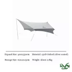 جزئیات محصول سایبان شش ضلعی نیچرهایک مدل NH22ZP009