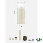 ابعاد جارو و دمنده شارژی نیچرهایک مدل CNH22DQ003