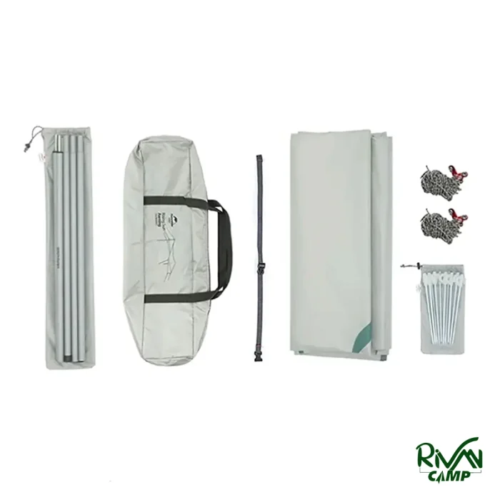 ابعاد بسته بندی سایبان شش ضلعی نیچرهایک مدل NH22ZP009