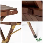 طراحی میز چوبی نیچرهایک مدل NH21JU002