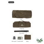 ابعاد بسته بندی چادر اتوماتیک ۶ نفره نیچرهایک مدل CNH22ZP007