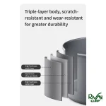 جنس تابه آلومینیومی ۱۸ سانتی‌متری نیچرهایک مدل CNK2450CF010