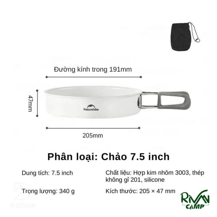 ابعاد تابه سرامیکی نیچرهایک مدل CNK2450CF013