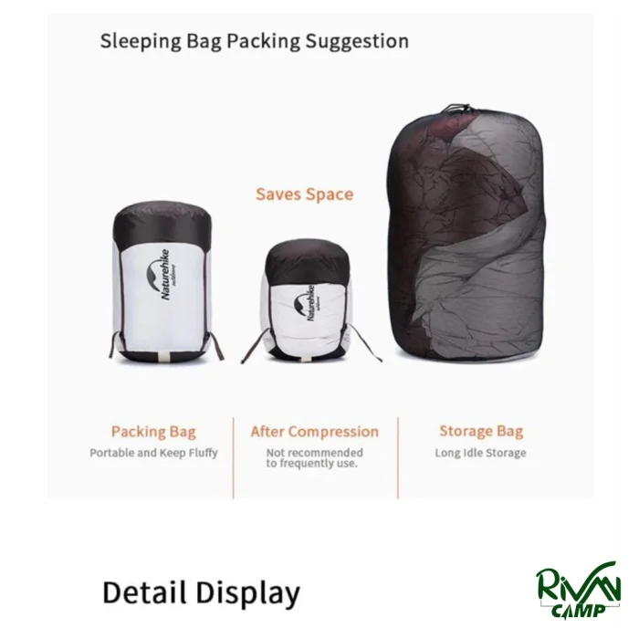 کیسه خواب نیچرهایک مدل SnowBird7 NH20YD001 - تصویر 4