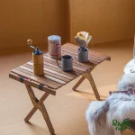 تحمل وزن میز تاشو چوبی نیچرهایک مدل NH21JJ001