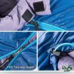 ابعاد کیسه خواب پر نیچرهایک مدل ULG400 کد NH19YD001