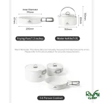 تابه سرامیکی برند نیچرهایک مدل CNK2450CF013