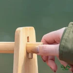 جنس چوب سبد نگهداری وسایل فضای باز نیچرهایک مدل NH20PJ007