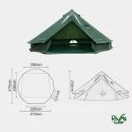 چادر سرخ پوستی بلک دیر مدل BD12121138