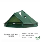 چادر سرخ پوستی بلک دیر مدل BD12121138