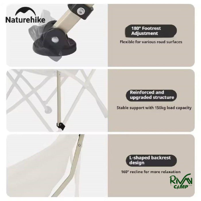 صندلی تاشو نیچرهایک مدل CNK2550JJ022