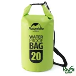 درای بگ ضد آب 500D دریایی 20 لیتری نیچرهایک مدل FS15M020-J رنگ سبز