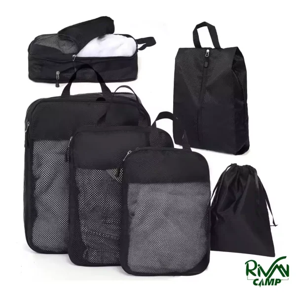 کیف‌های نظم‌ دهنده ۶ تکه مخصوص چمدان و کوله ‌پشتی