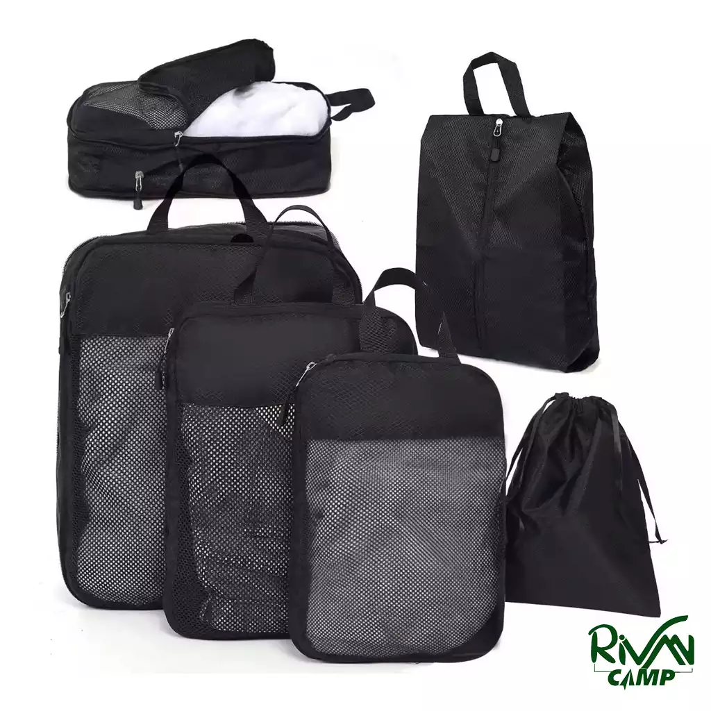 کیف‌های نظم‌ دهنده ۶ تکه مخصوص چمدان و کوله ‌پشتی