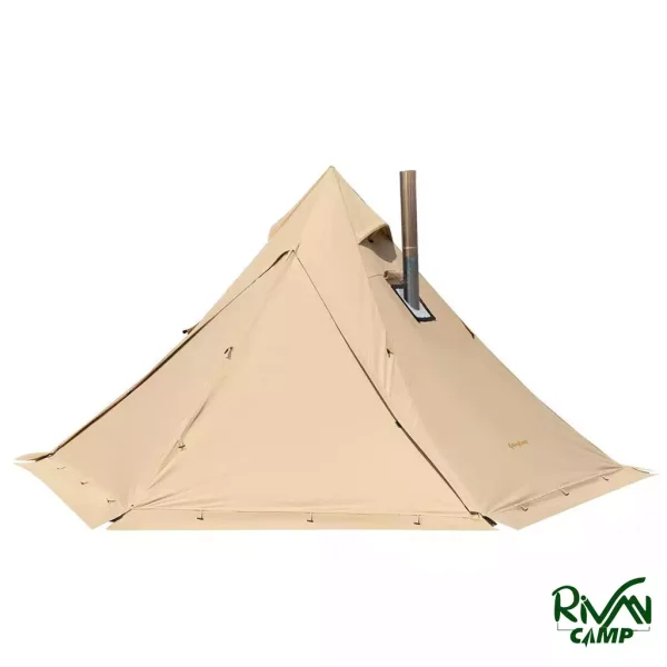 چادر سرخ‌ پوستی کینگ کمپ مدل KHAKI-KT2219