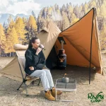 چادر سرخ پوستی کینگ کمپ مدل KHAKI-KT2219