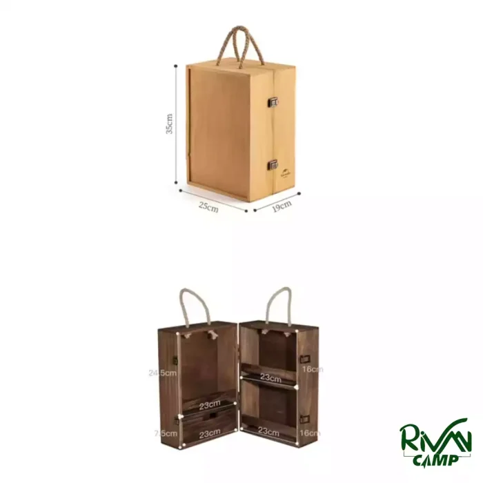 جاادویه چوبی نیچرهایک مدل NH20PJ006