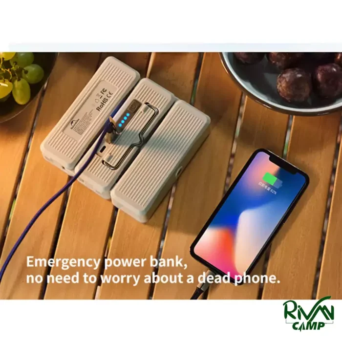 شارژ معکوس چراغ کمپی نیچرهایک مدل CNK2450ZM011
