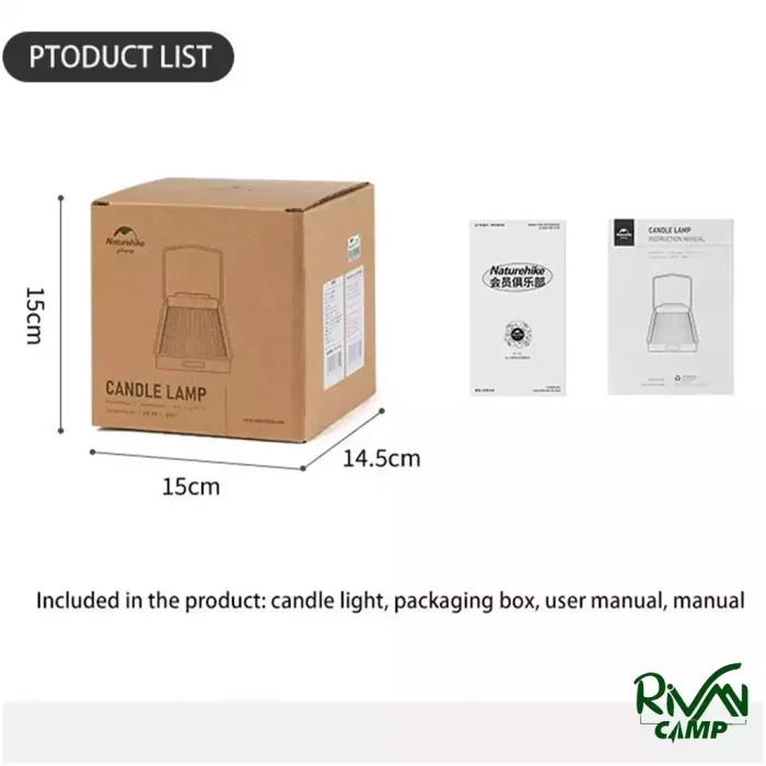 چراغ فانوسی نیچرهایک مدل CNH22DQ018