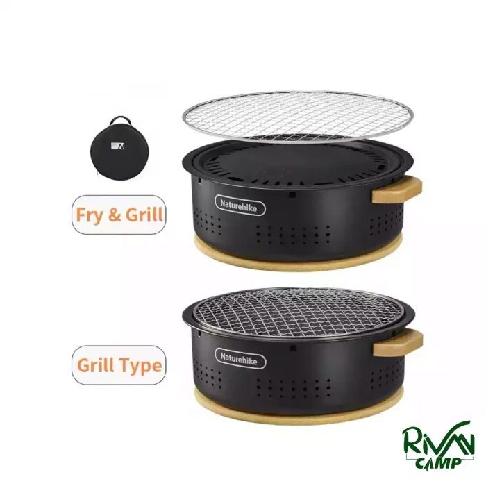 اجاق گاز گرد رومیزی نیچرهایک مدل CNK2550CF010