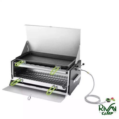 اجاق گاز و فر مسافرتی بی آر اس مدل BRS-16