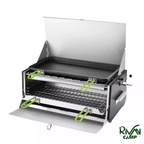 اجاق گاز و فر مسافرتی بی آر اس مدل BRS-16